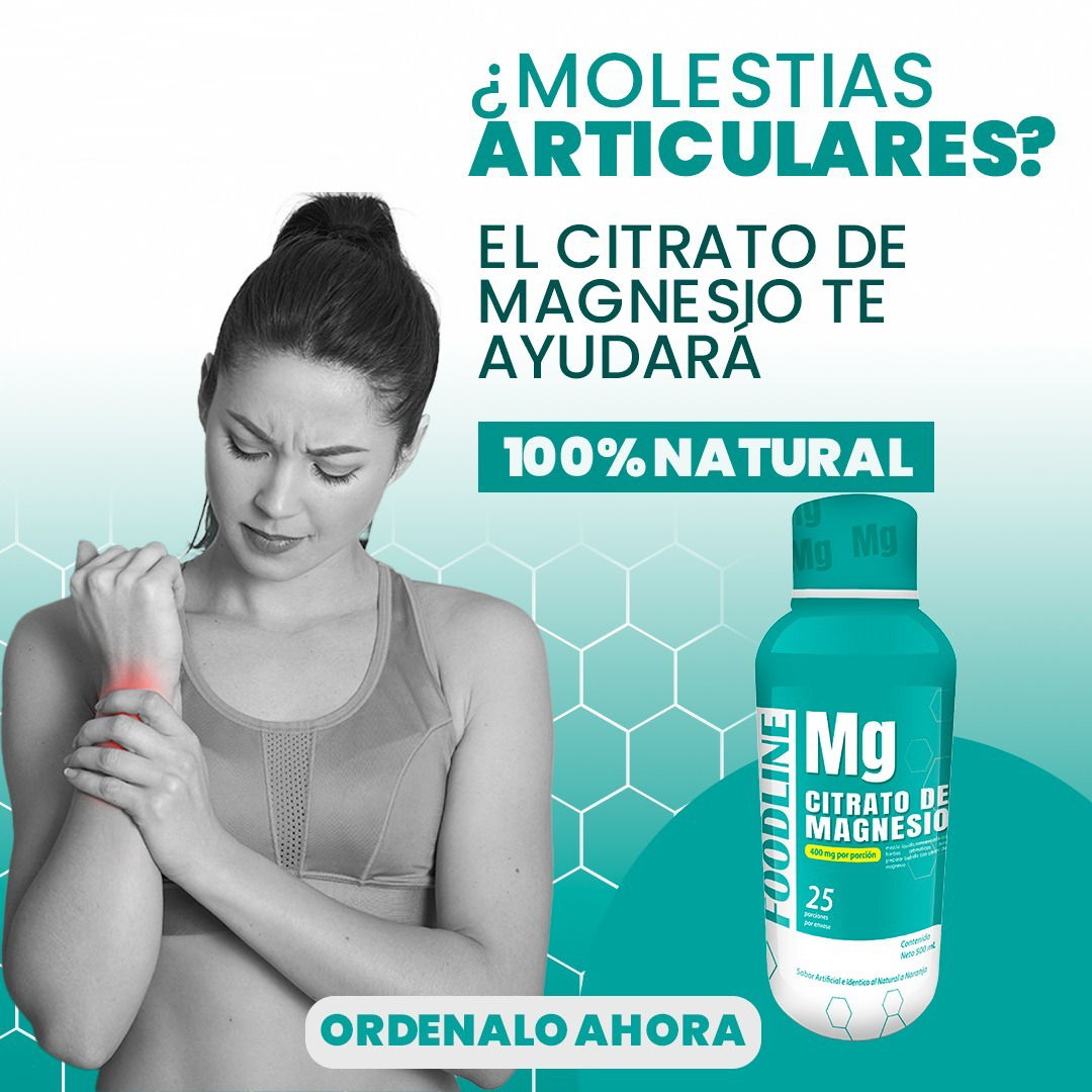Citrato de Magnesio Foodline 500 ml
