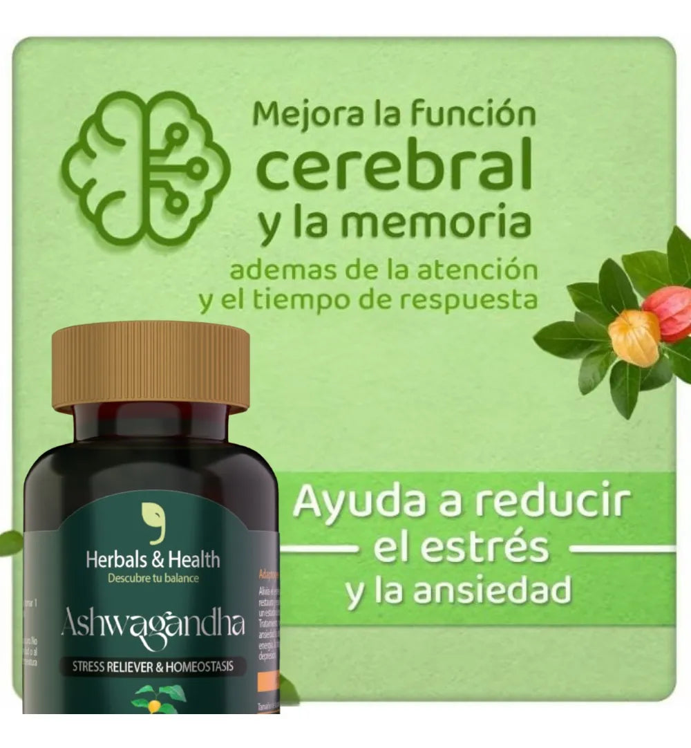 ASHWAGANDHA 60 CAP